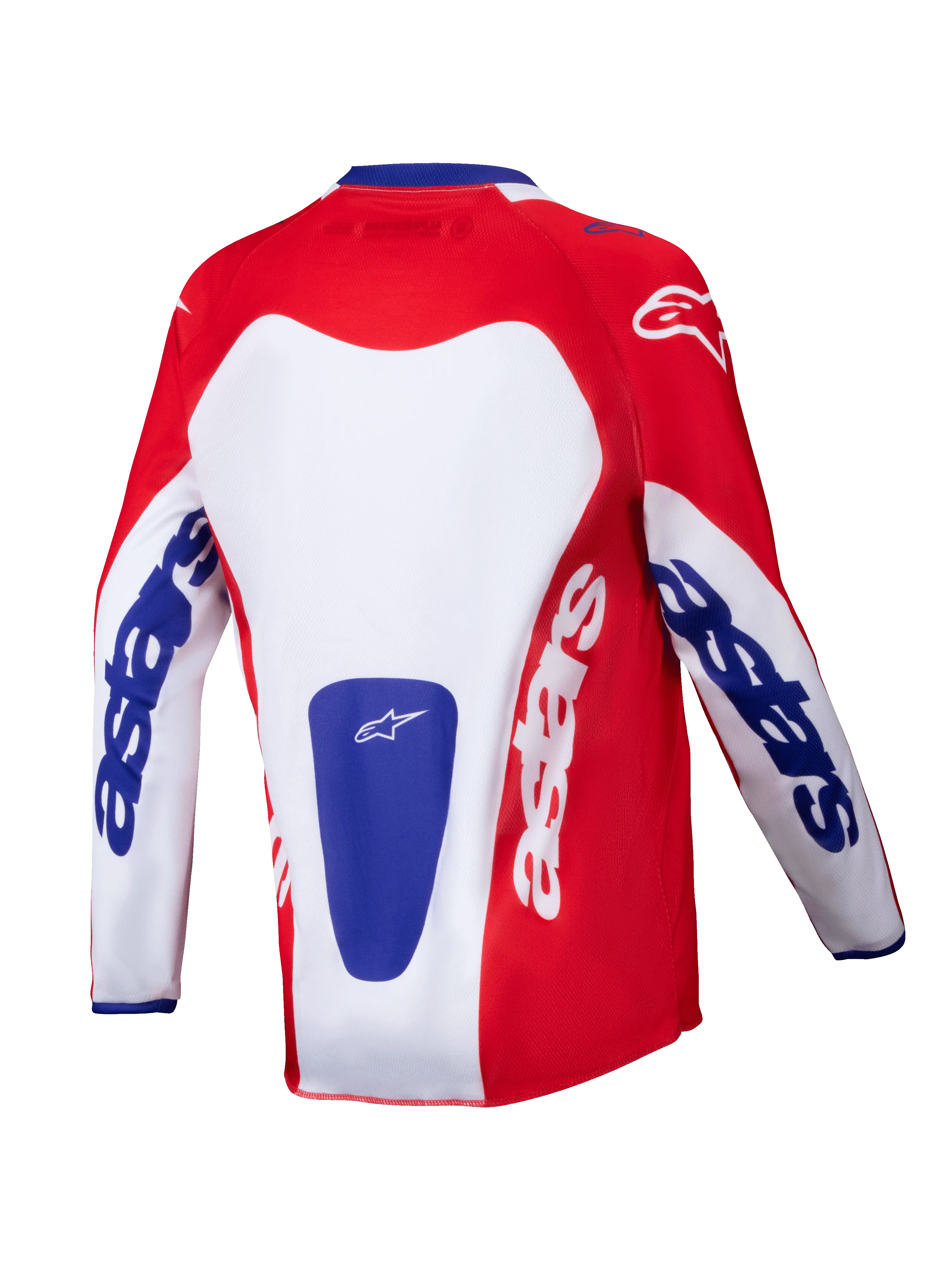 2025 Alpinestars Youth Racer Veil Jersey Bright Red White