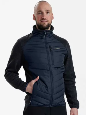 30% OFF DEERHUNTER Moor Padded Jacket w.Knit - Mens - Dark Blue - Size: 2XL