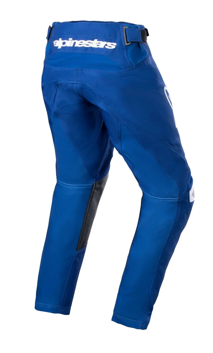 Alpinestars Youth Racer Narin Blue Ray White Pants
