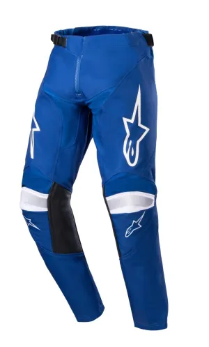 Alpinestars Youth Racer Narin Blue Ray White Pants