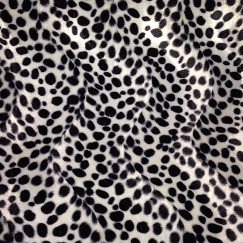 ANIMAL PRINT VELBOA FAUX FUR VELOUR FABRIC CRAFT MATERIAL 60" WIDE M220