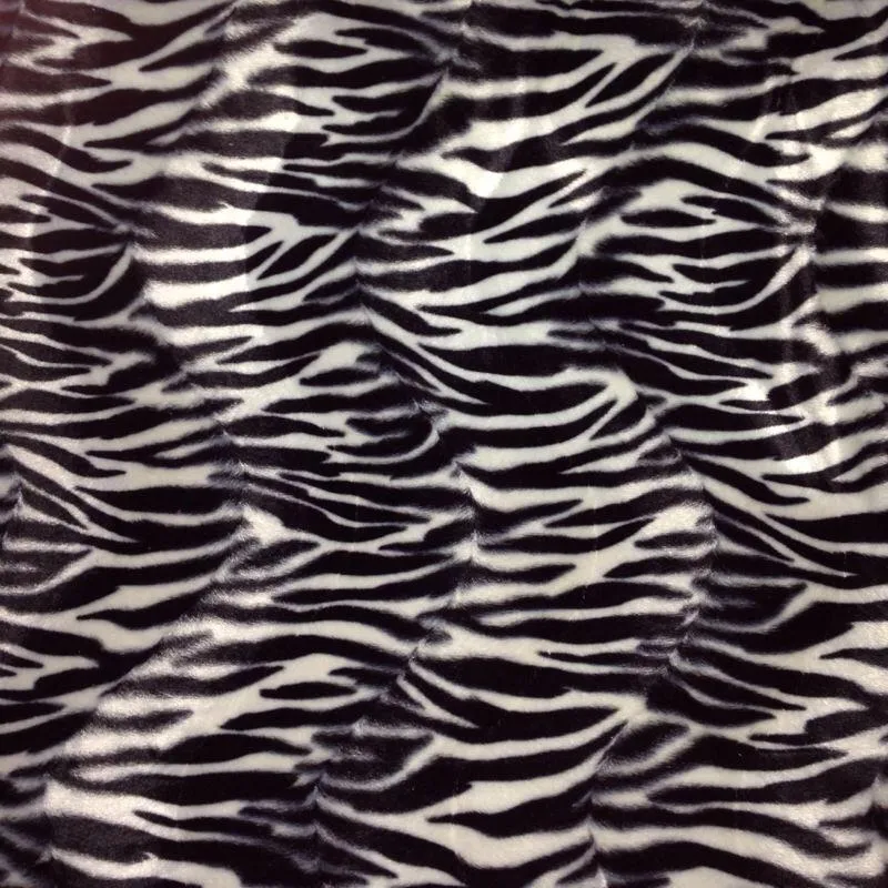 ANIMAL PRINT VELBOA FAUX FUR VELOUR FABRIC CRAFT MATERIAL 60" WIDE M220