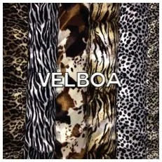 ANIMAL PRINT VELBOA FAUX FUR VELOUR FABRIC CRAFT MATERIAL 60" WIDE M220