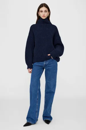 Anine Bing - Sydney Sweater in Midnight Navy