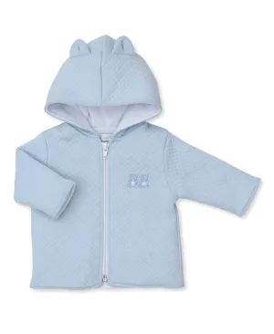 Baby Boys Jacquard Padded Jacket - Baby Bear Cub