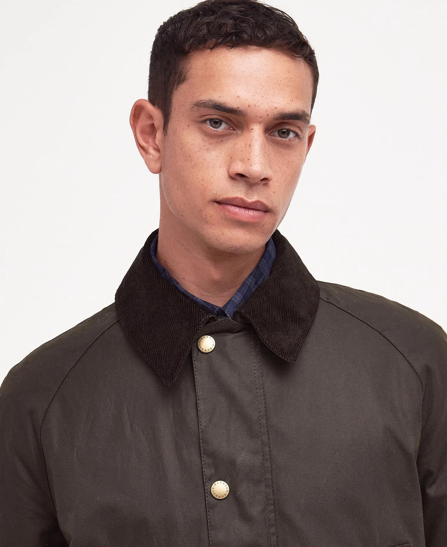 Barbour Coat Ashby Wax Mid Olive