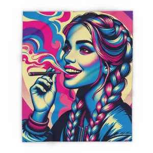 Blunt Freedom Fleece Blanket
