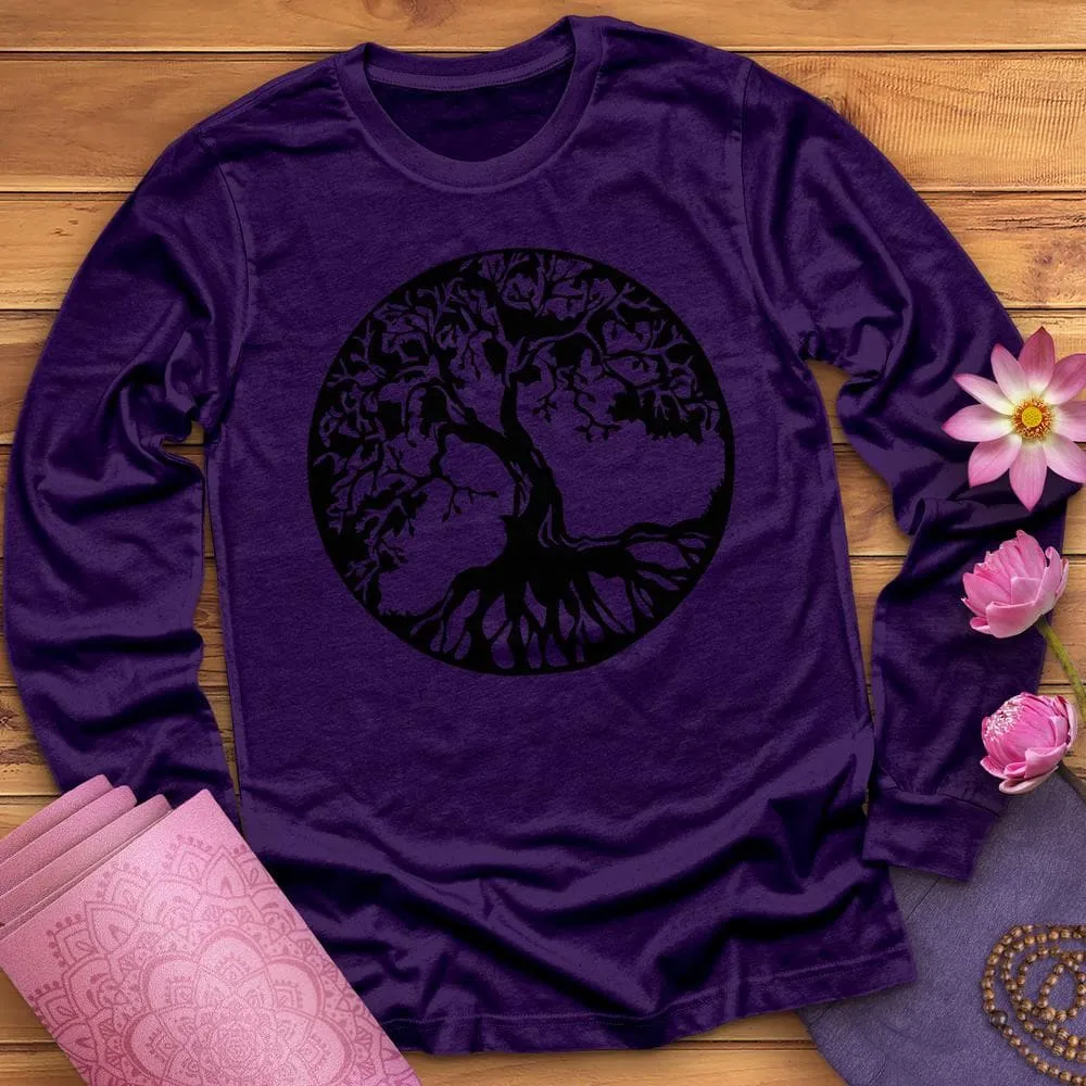 Circle Tree Of Life Long Sleeve