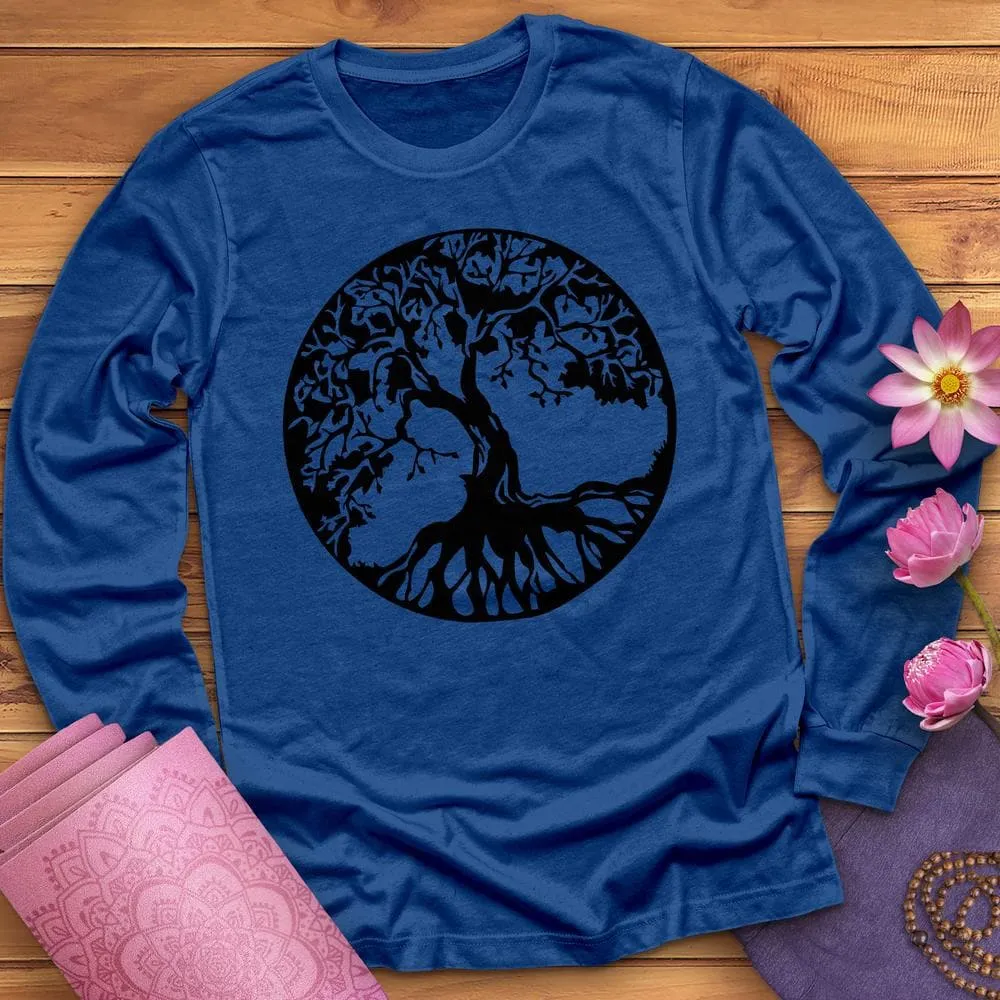 Circle Tree Of Life Long Sleeve