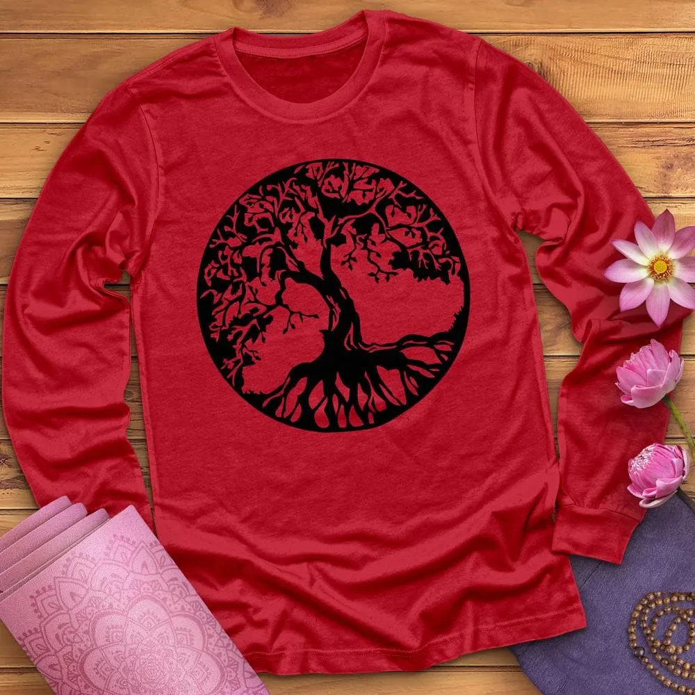 Circle Tree Of Life Long Sleeve