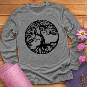 Circle Tree Of Life Long Sleeve