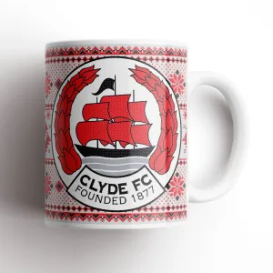 Clyde Christmas Knitted Mug