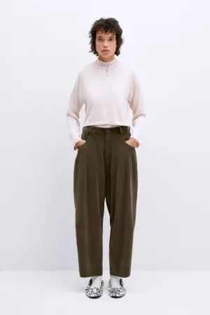 Cordera - Corduroy Baggy Pants Moss