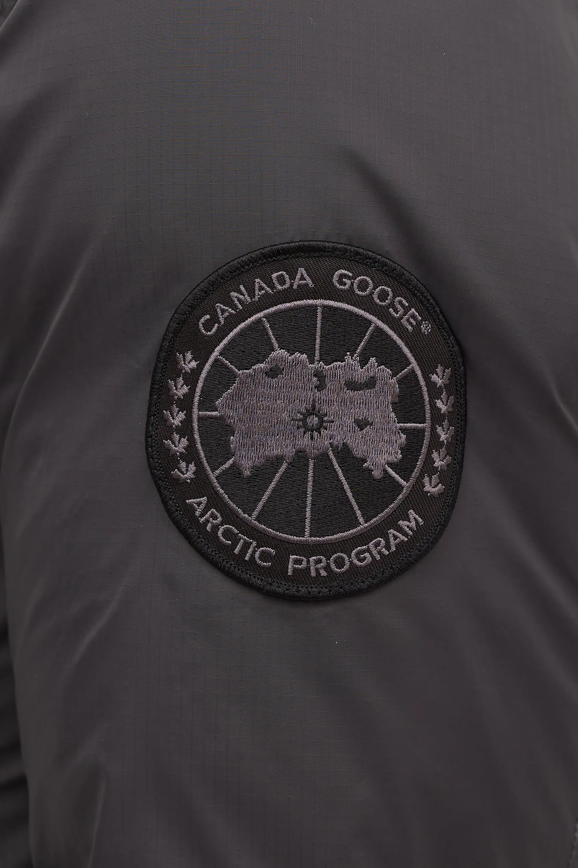 Dark Grey Down & Nylon Manitoba Jacket