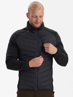 DEERHUNTER Moor Padded Jacket w.Knit - Mens - Black