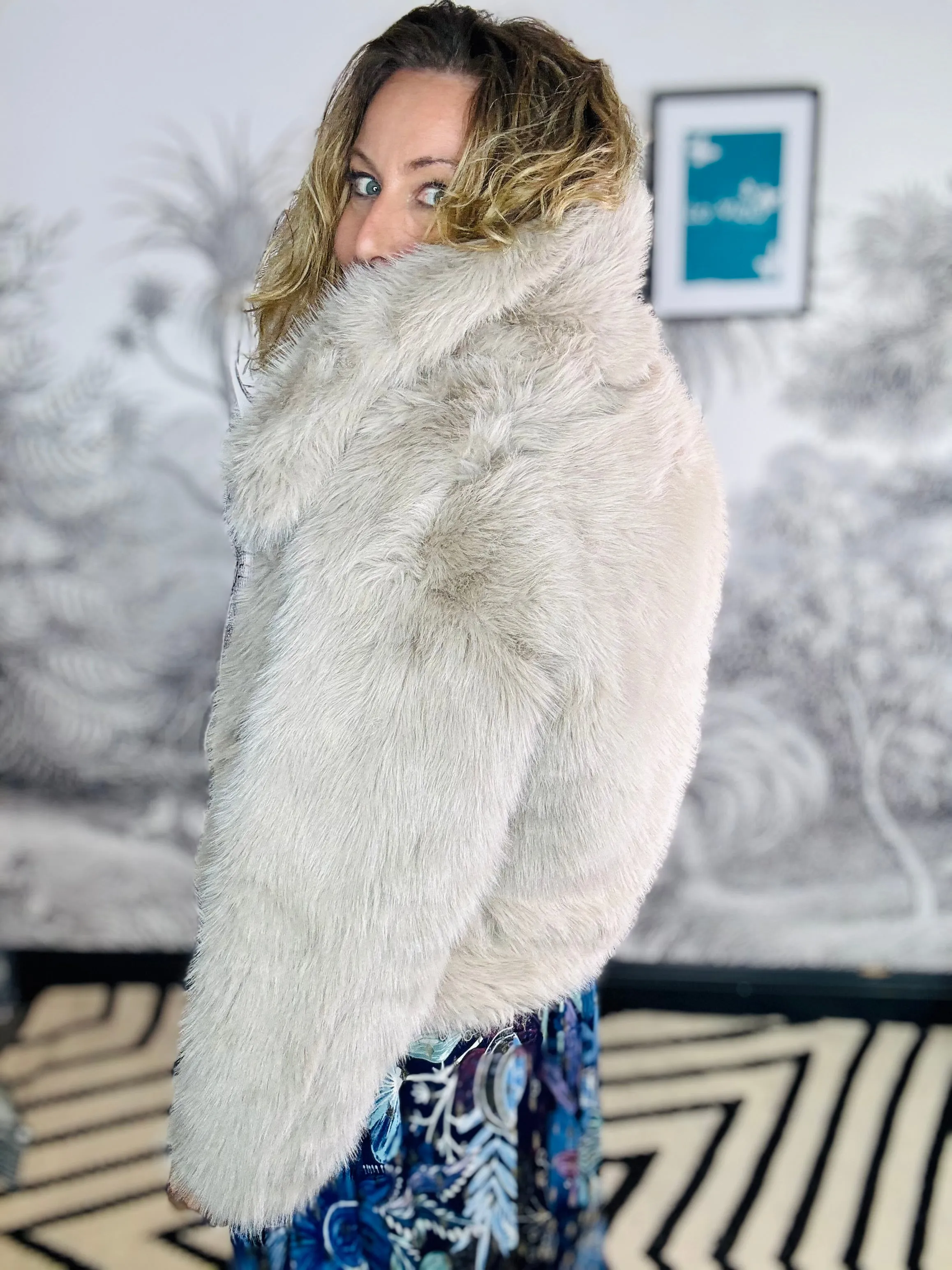 Edie Soft Faux Fur Coat