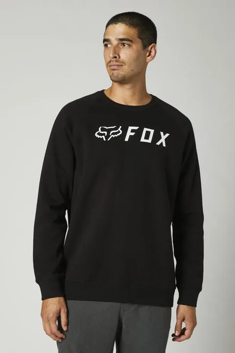 Fox Apex Crew Fleece Black White