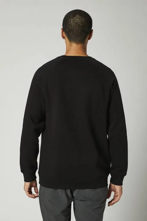 Fox Apex Crew Fleece Black White