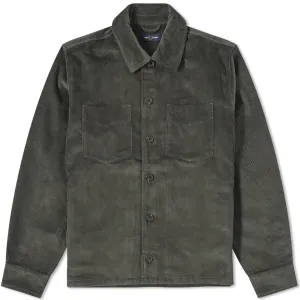 Fred Perry Cord Overshirt, Field Green