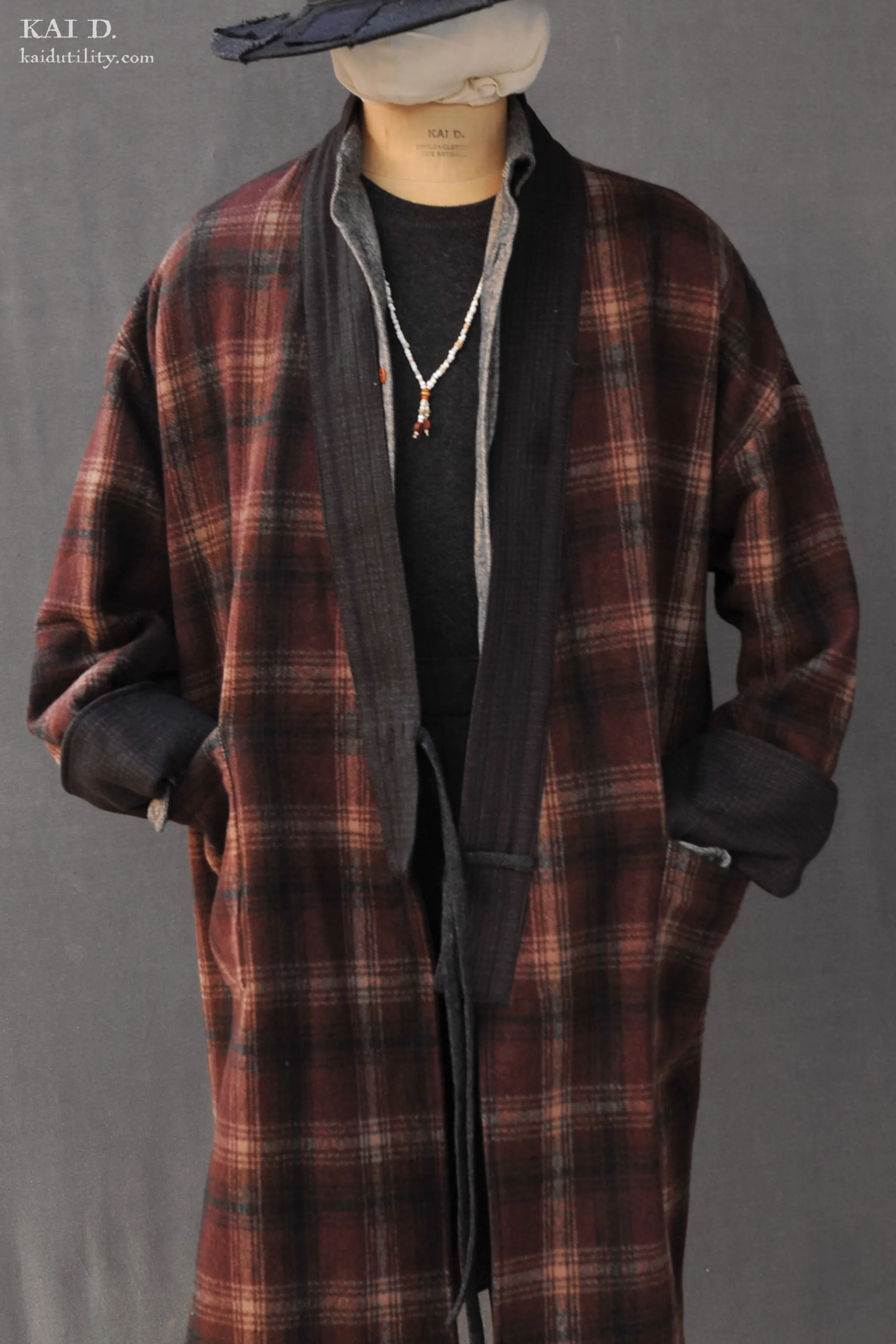 Full Length Japanese Farmer Coat - Rock Creek II - Medium (NO RETURN)