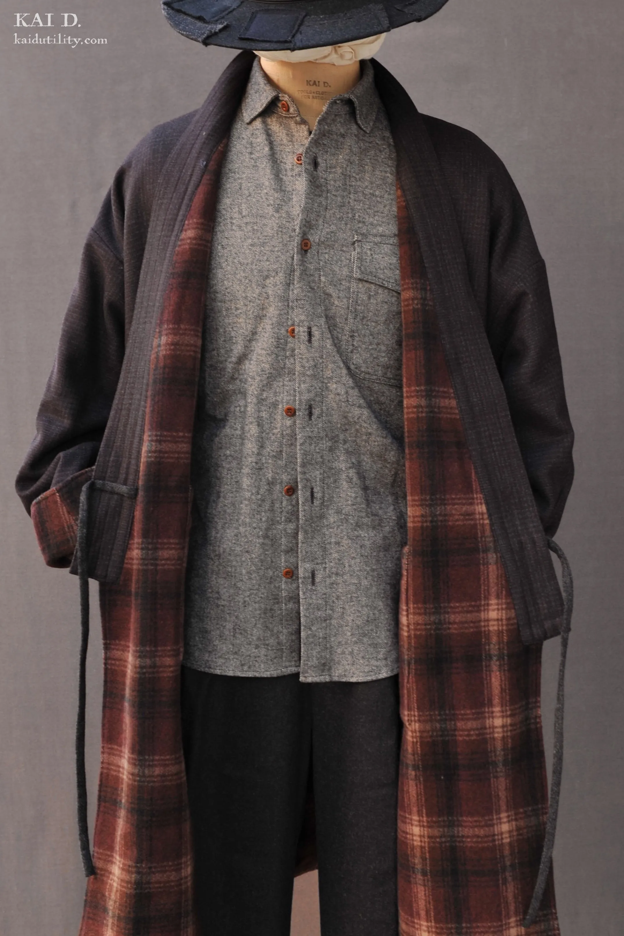 Full Length Japanese Farmer Coat - Rock Creek II - Medium (NO RETURN)
