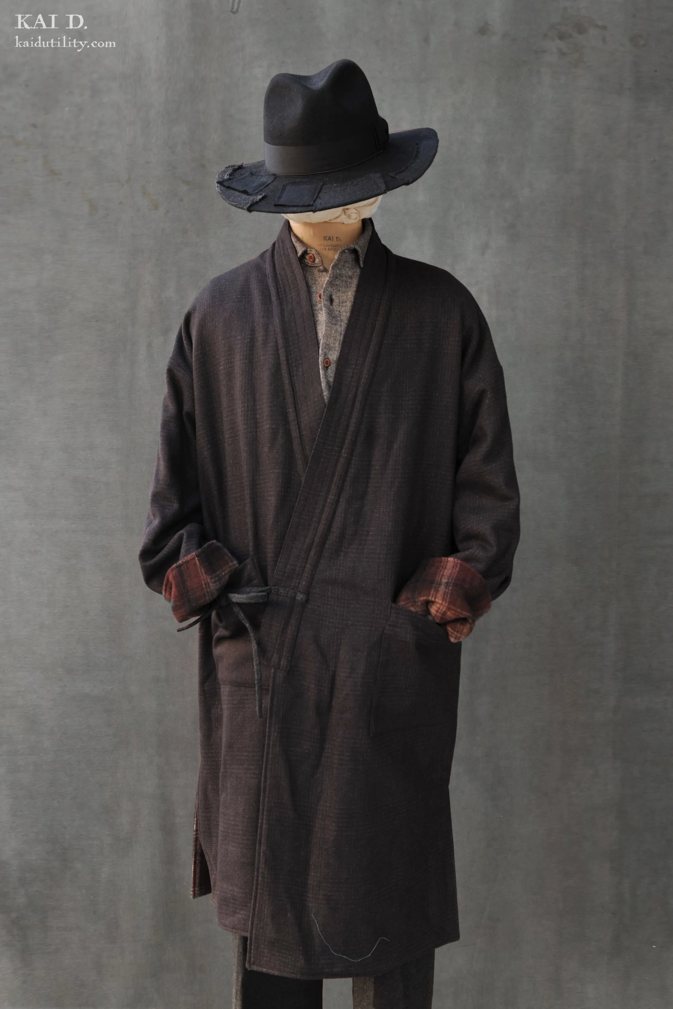 Full Length Japanese Farmer Coat - Rock Creek II - Medium (NO RETURN)
