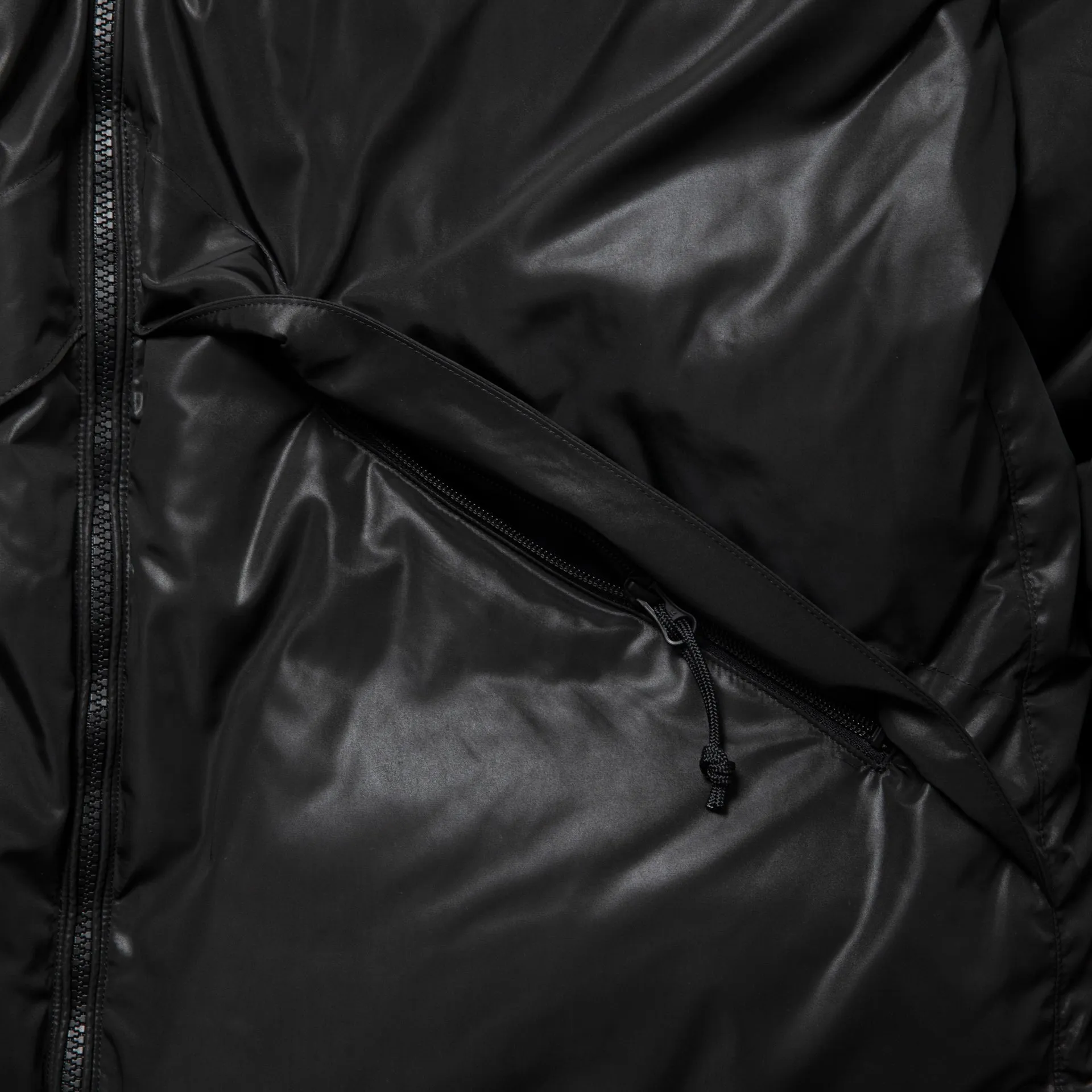 Glossy Shell Down Jacket