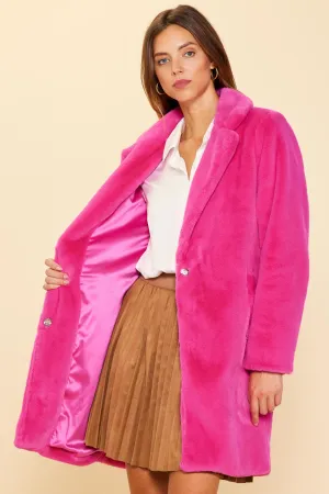 Good Intentions Teddy Long Coat