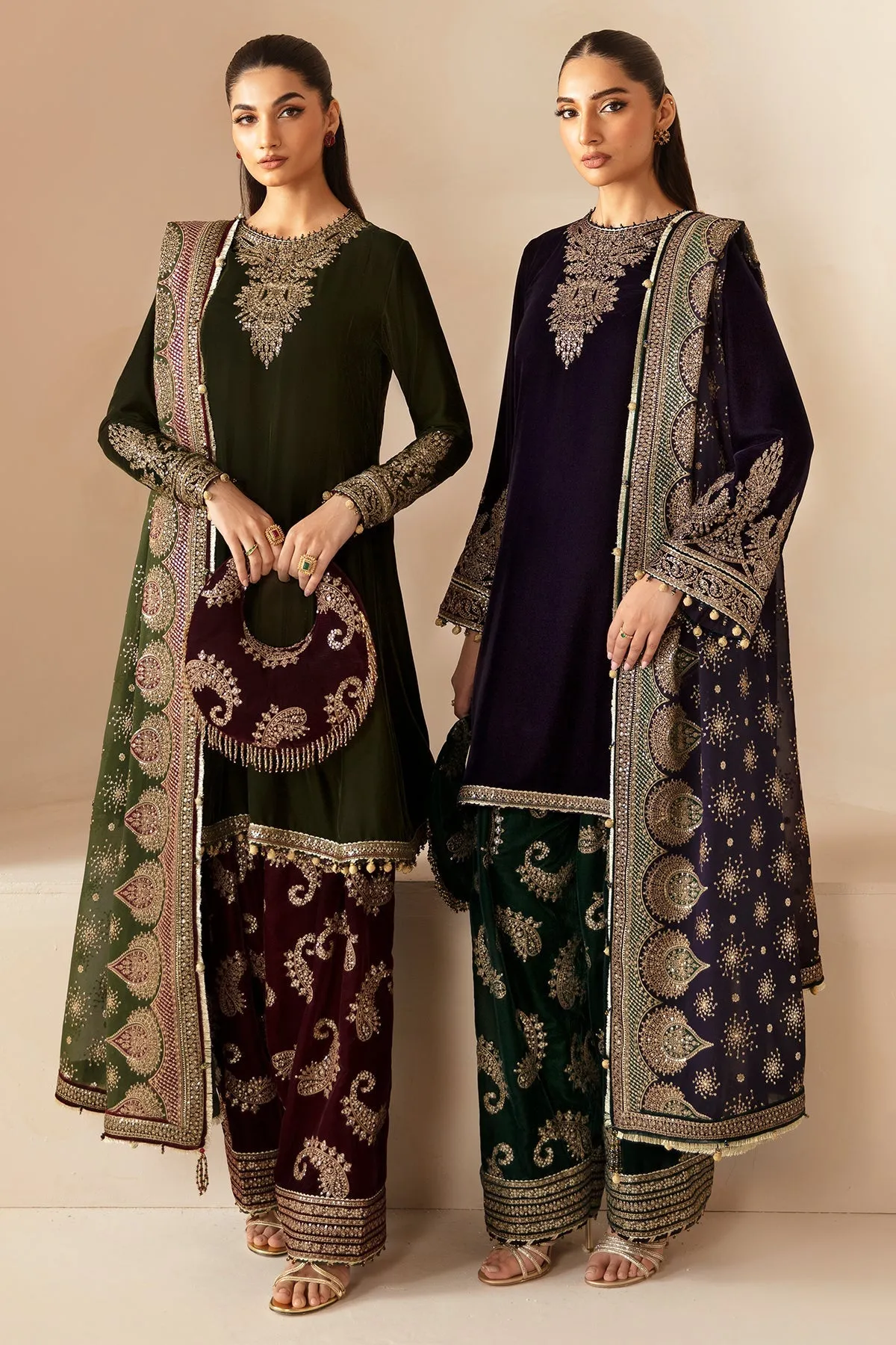 Jazmin The Velvet Edit Embroidered Formals – VF-2029