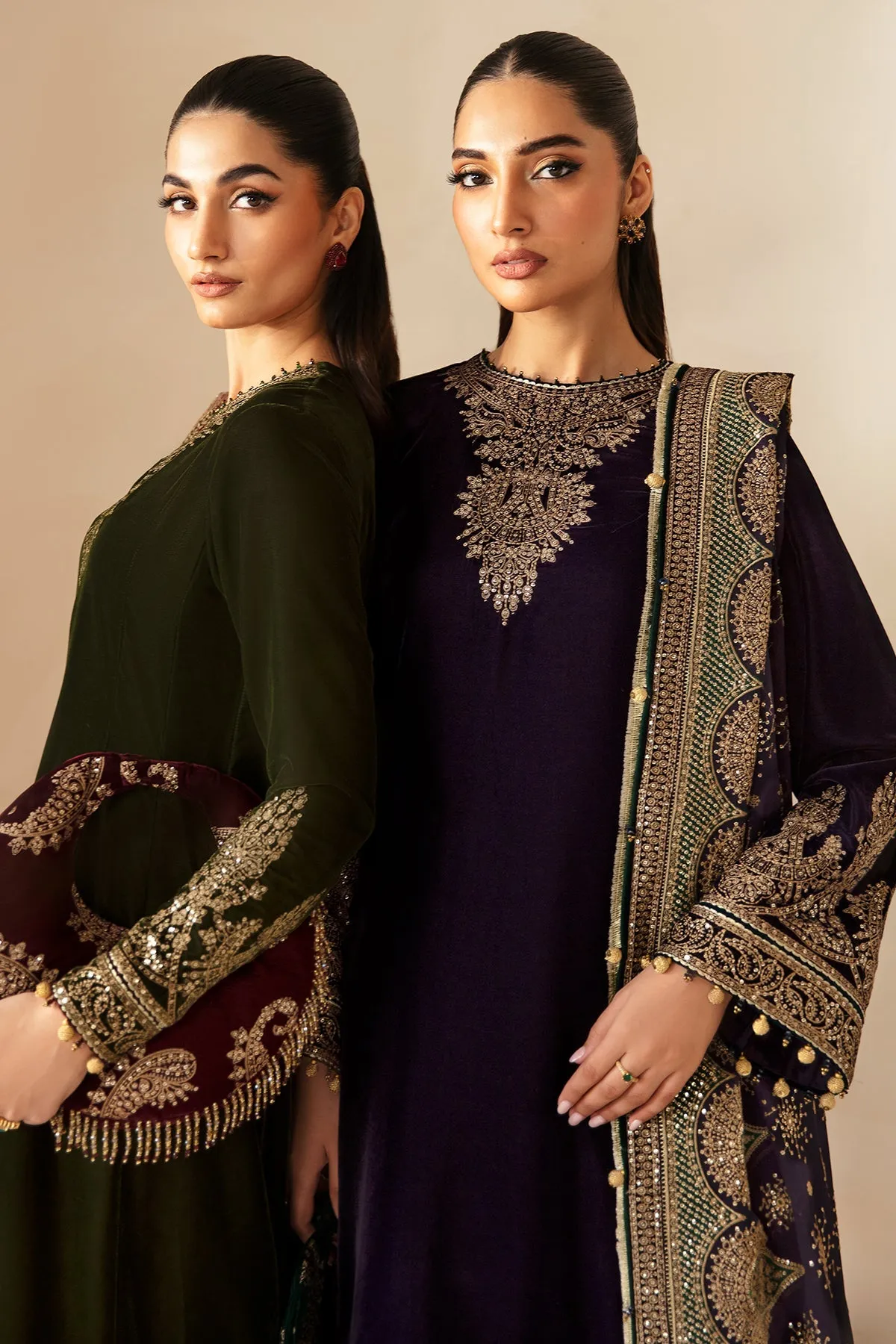 Jazmin The Velvet Edit Embroidered Formals – VF-2029