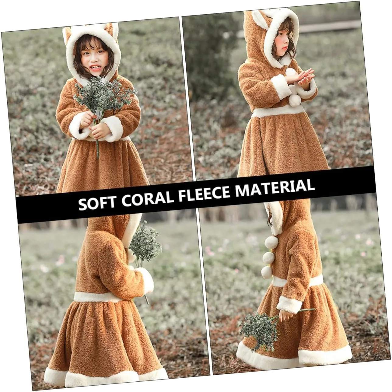 Kids' Festive Reindeer Christmas Costume