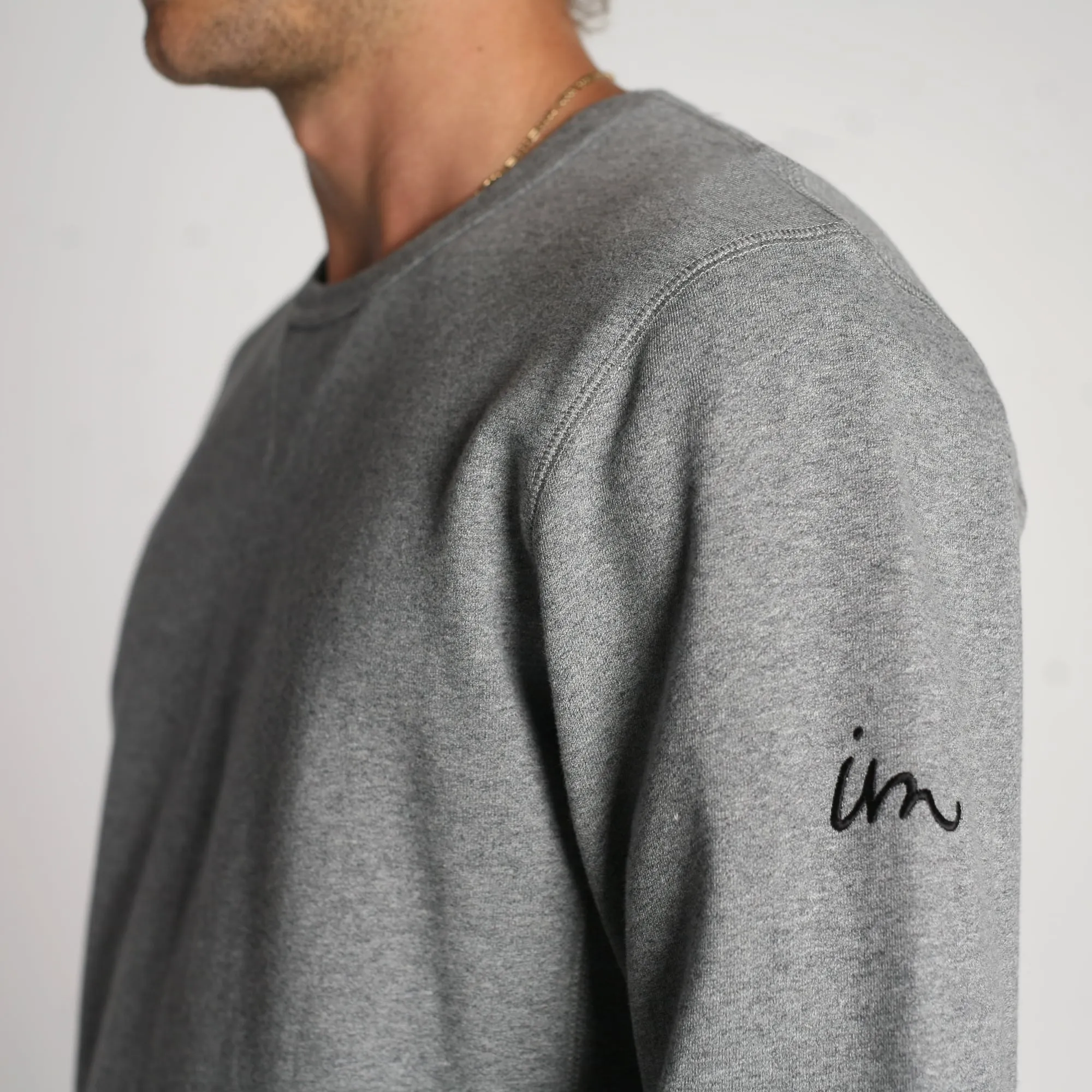 Mills Crewneck Salt & Pepper