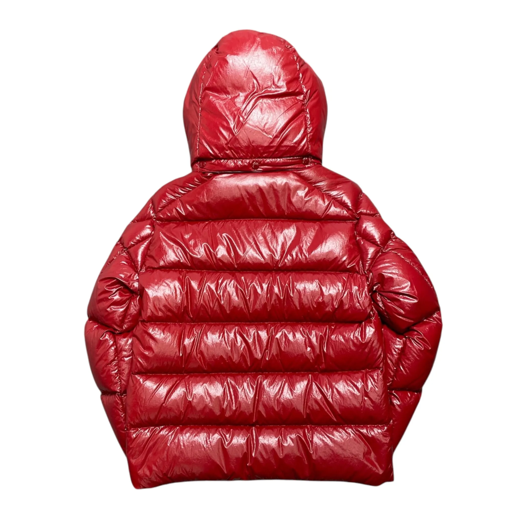 Moncler Maya 70th Anniversary Special Edition Short Down Jacket Berry Red
