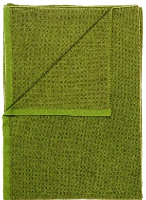 Moss Green Throw by Saved New York