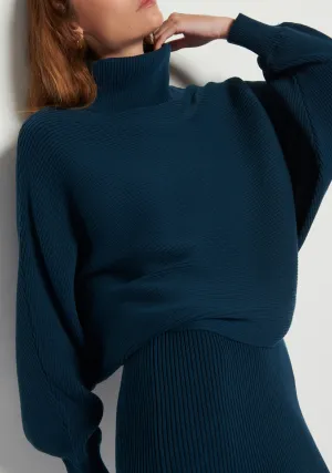 Nation LTD - Lane Exaggerated Dolman in Azure