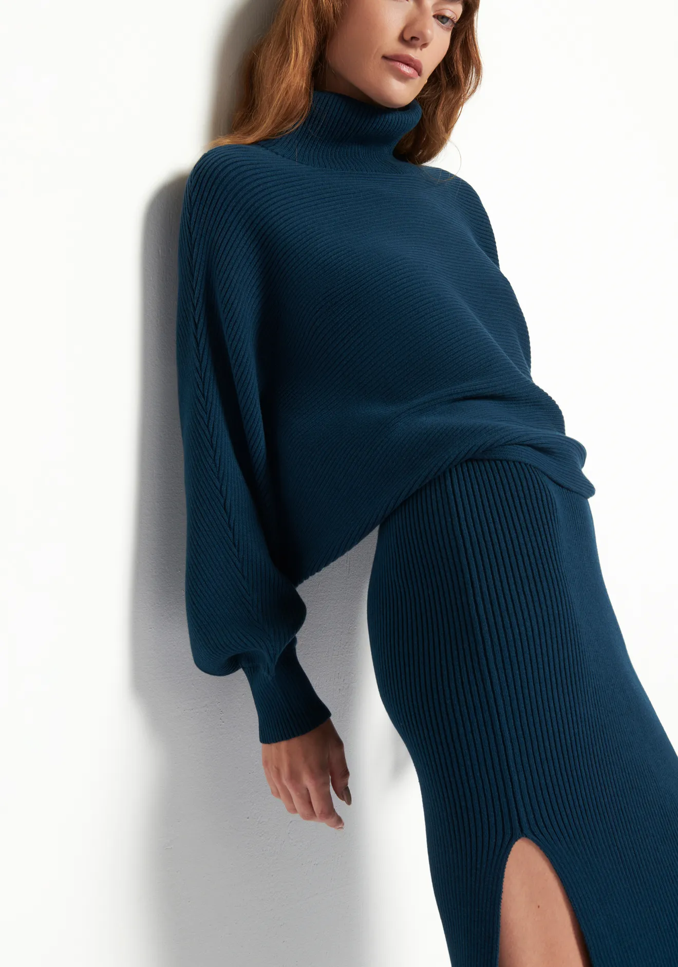 Nation LTD - Lane Exaggerated Dolman in Azure