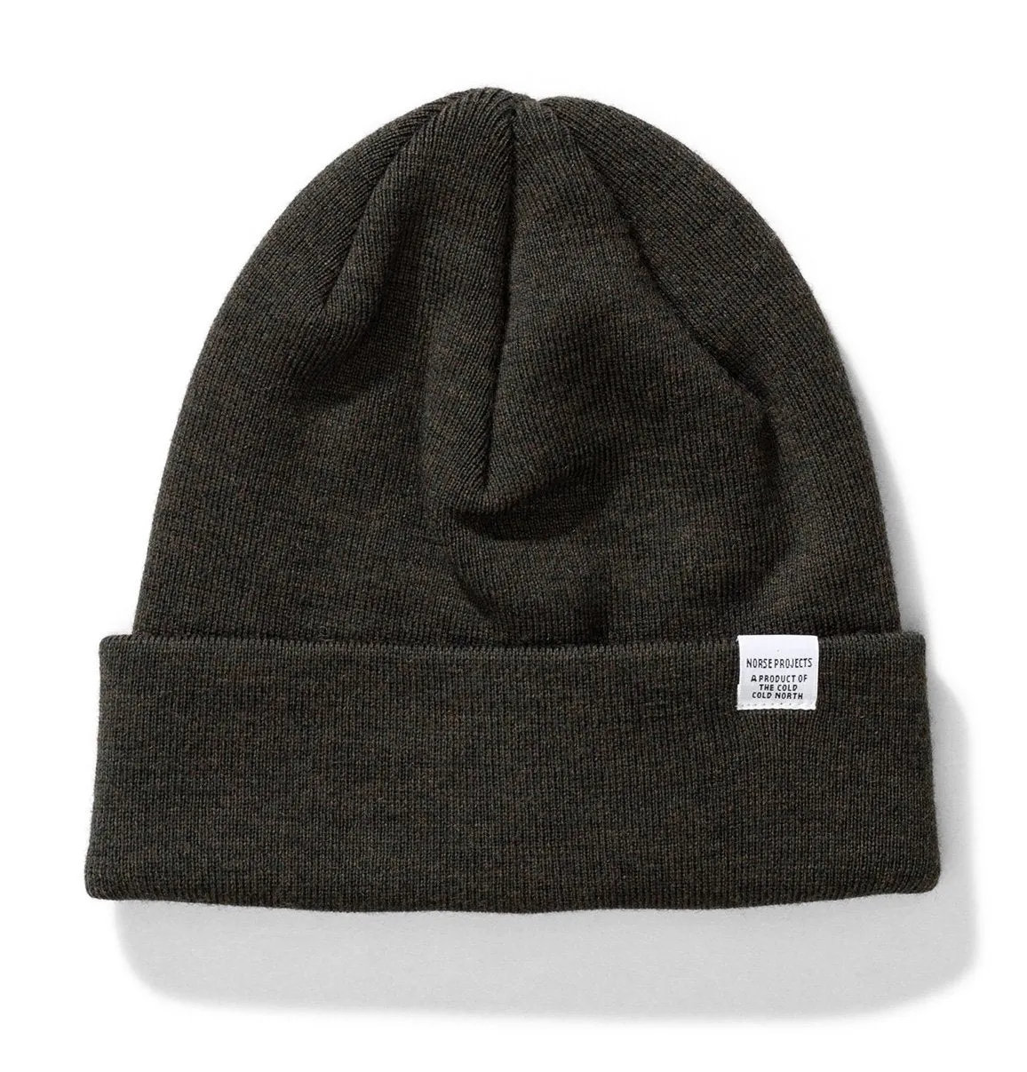 Norse Projects Top Beanie – Beech Green