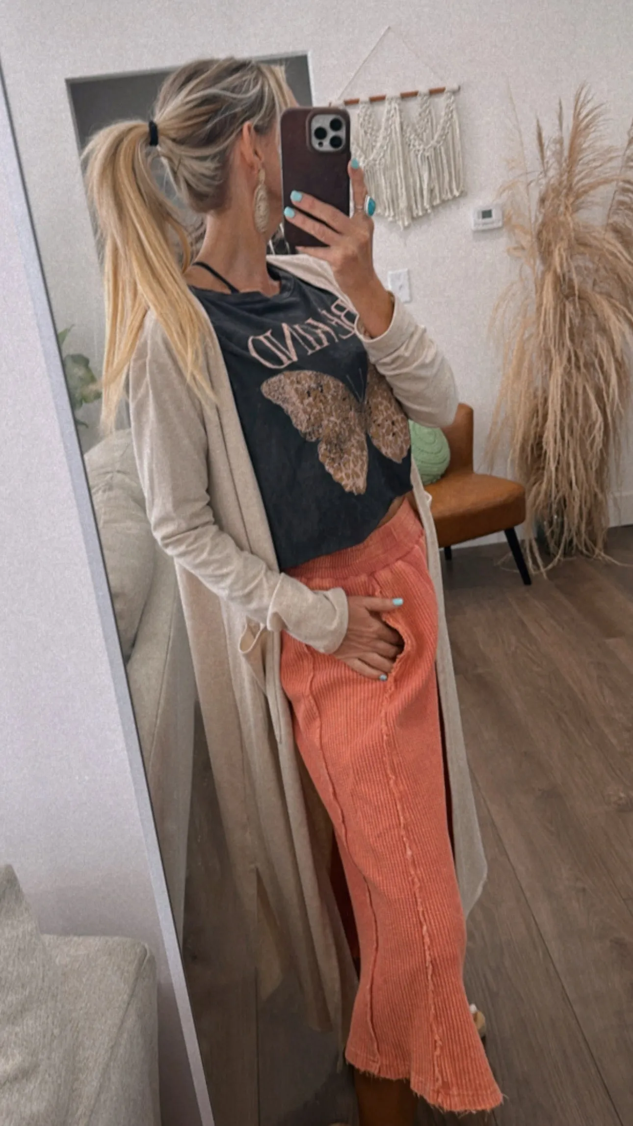 Rising Sun Cropped Pants
