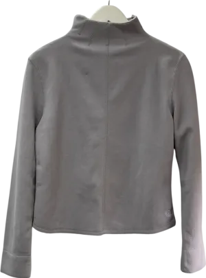 River Island Grey High Neck Fleece Top UK 16