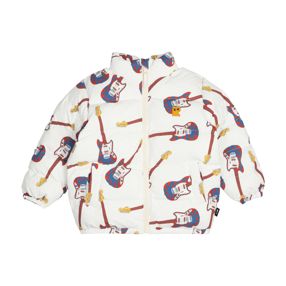 Rock Your Baby Guitar Alley Puff Padded Jacket