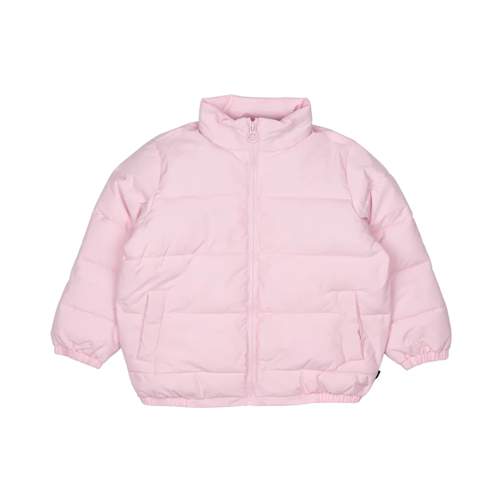 Rock Your Baby Pink Padded Jacket With Lining