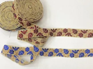 Small Flowers - 38mm Tulle Trim