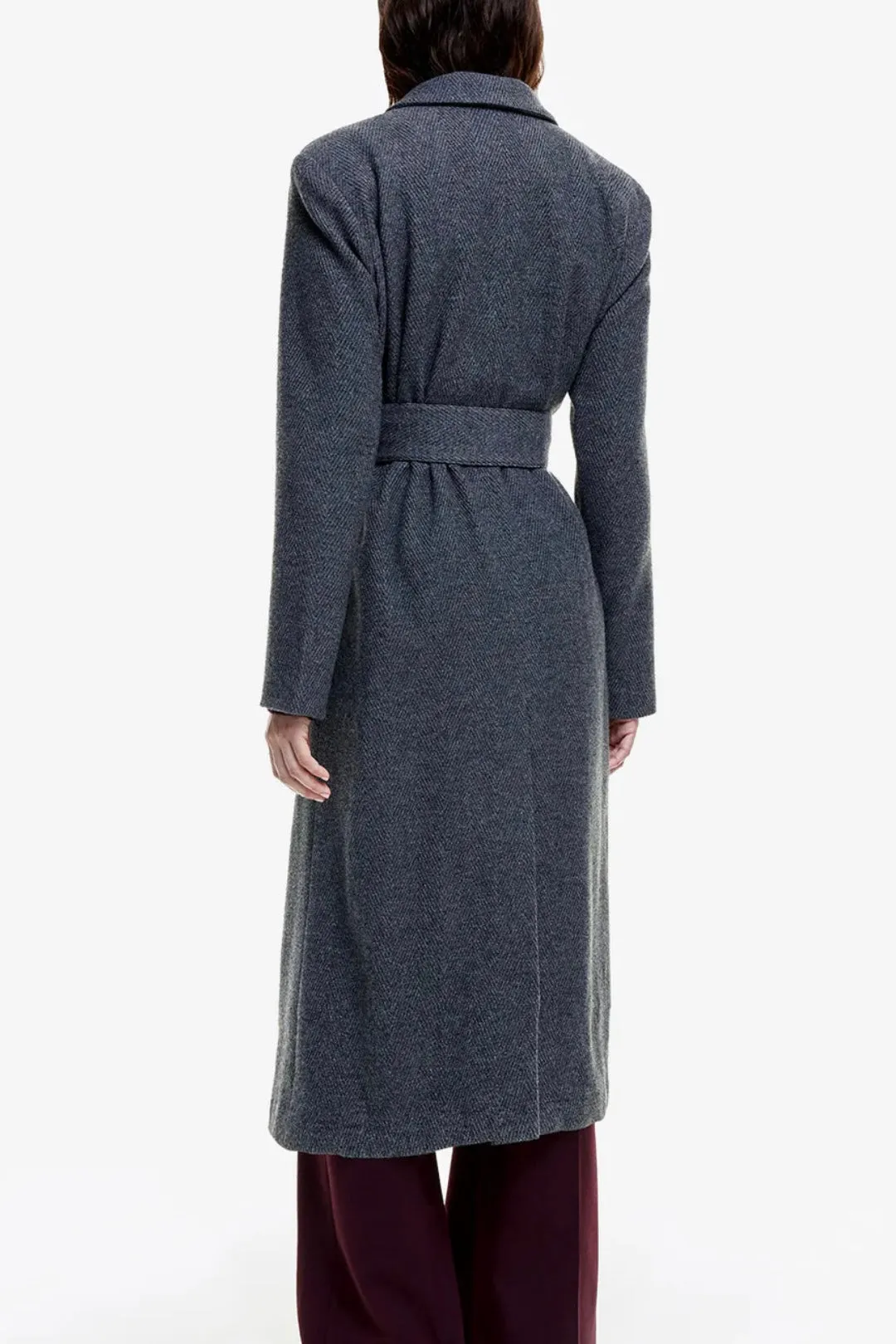 Smythe - Belted Wrap Coat