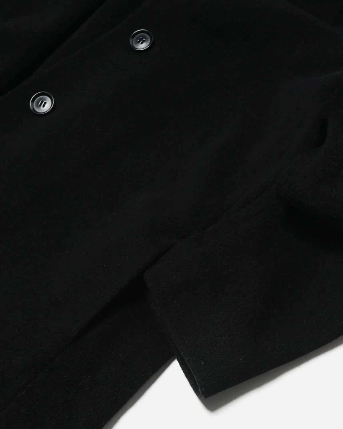 Stand Collar Wool Coat