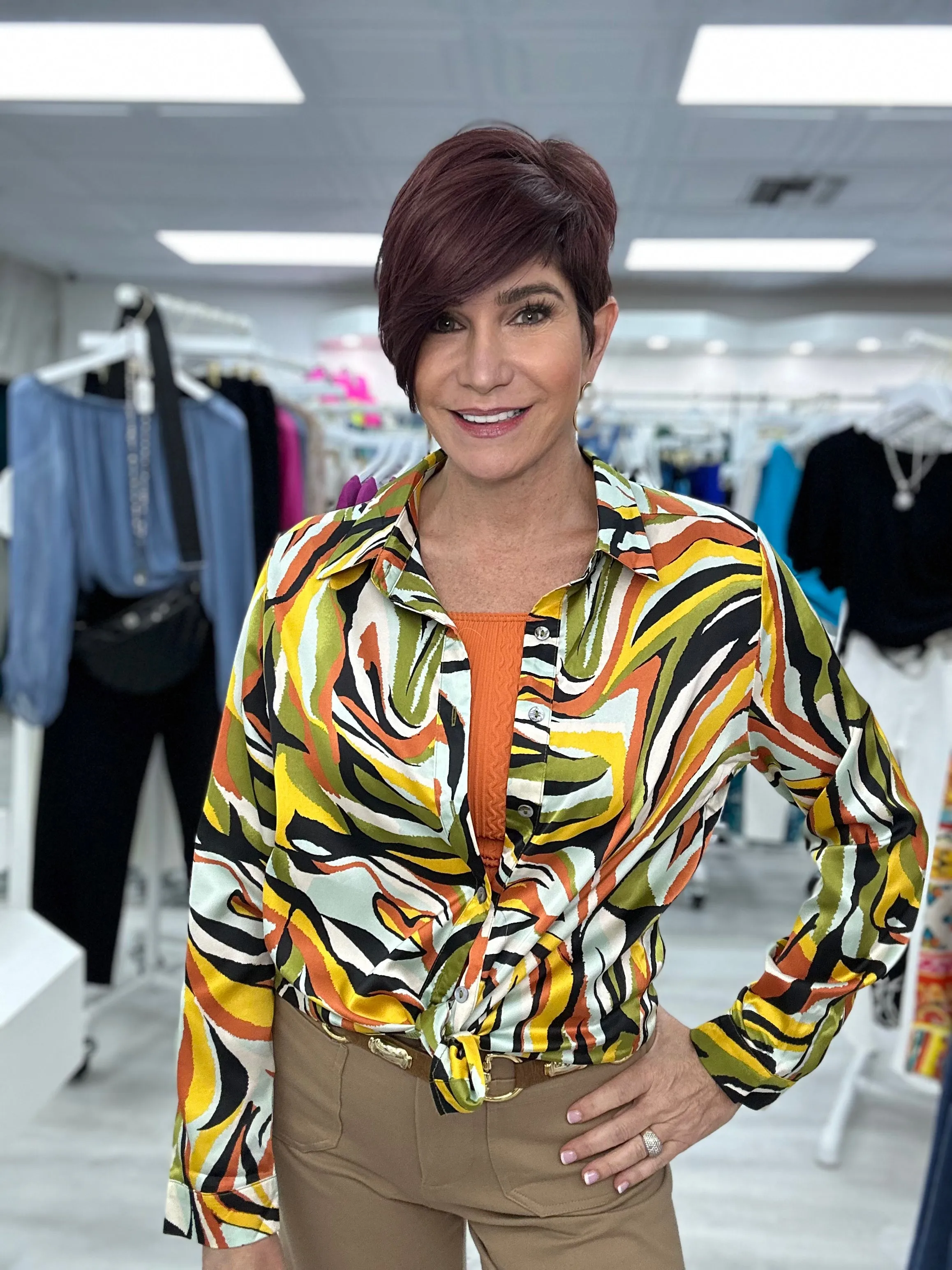 The Tasha Multicolor Blouse