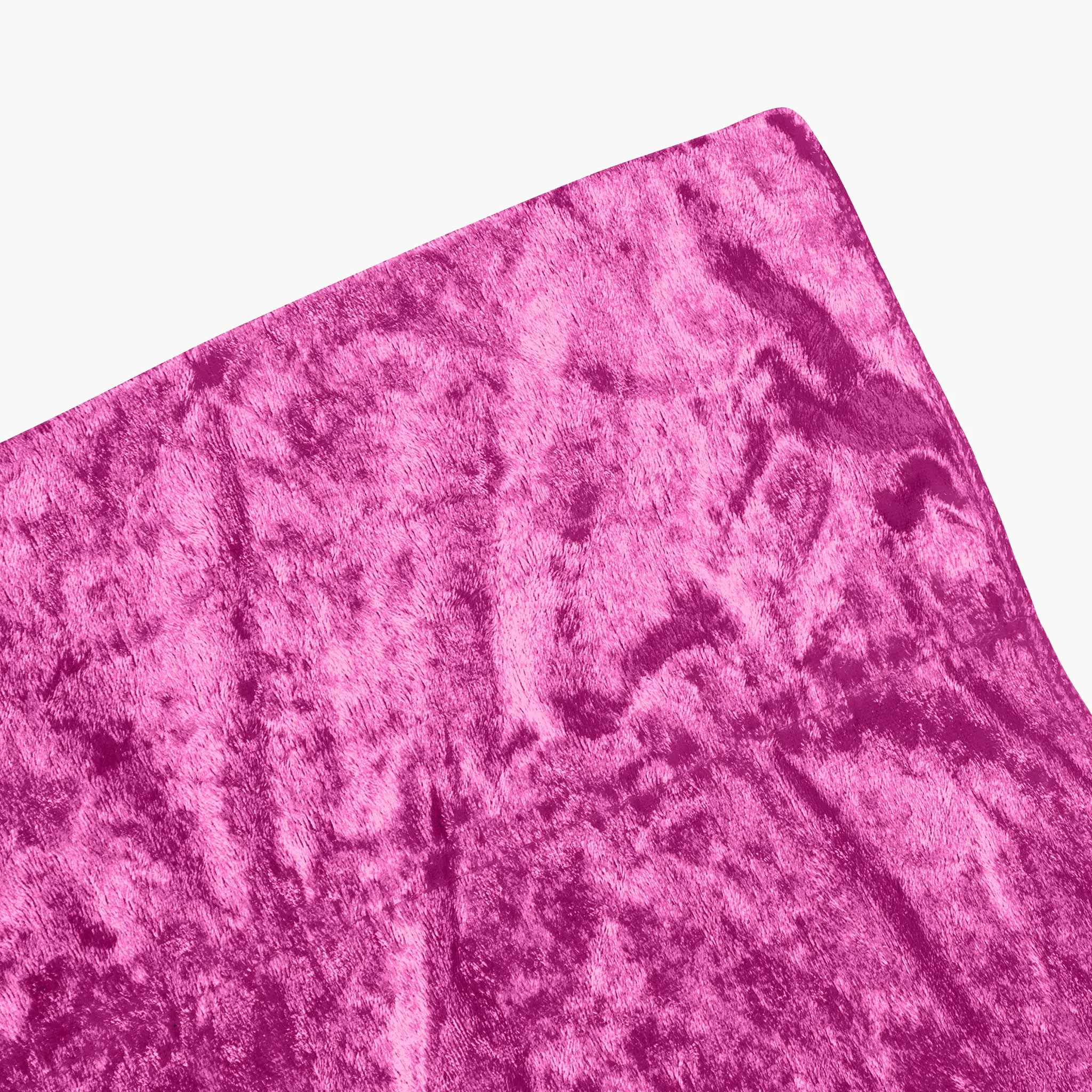 Velvet 14ft H x 52" W Drape/Backdrop Curtain Panel - Magenta