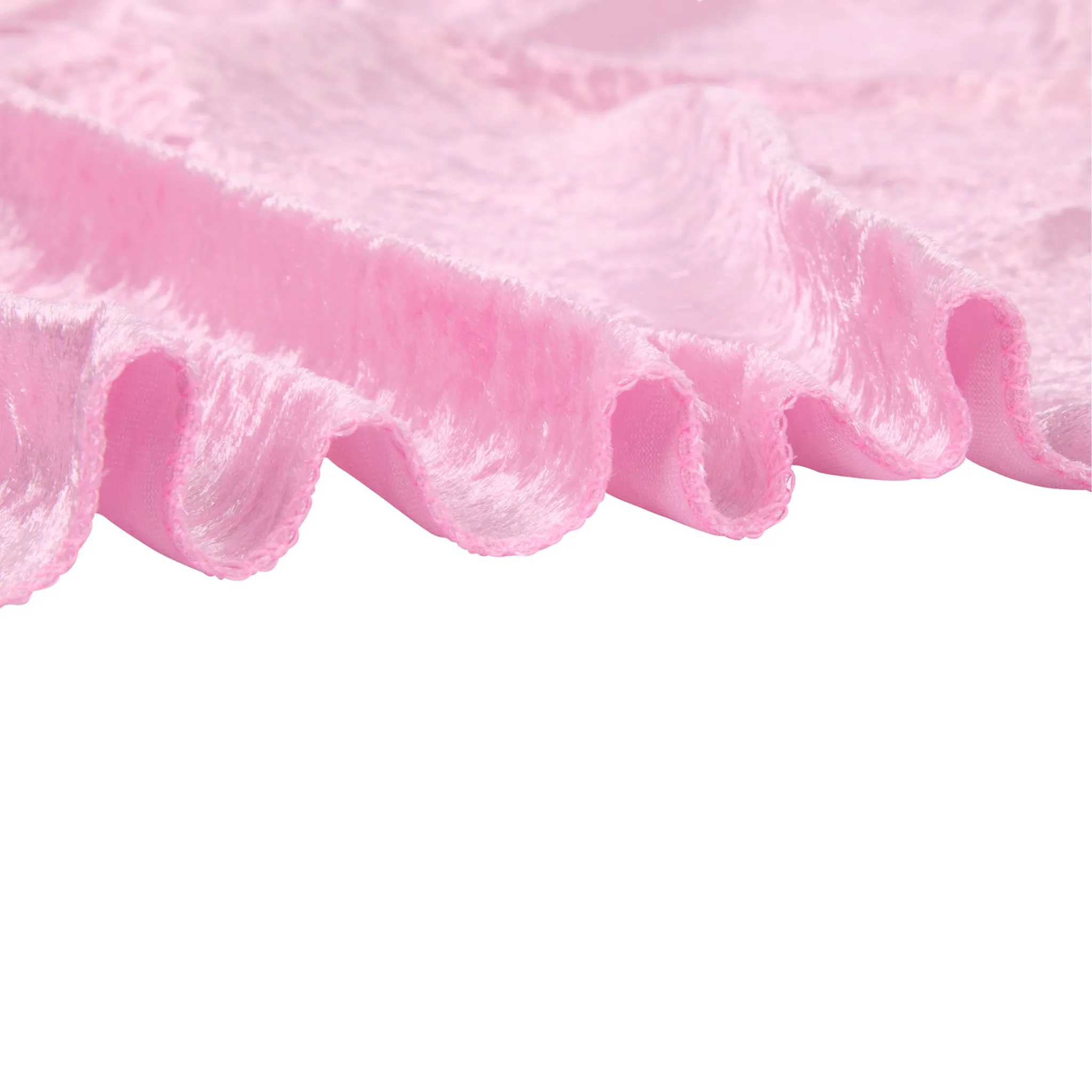 Velvet 16ft H x 52" W Drape/Backdrop Curtain Panel - Pink