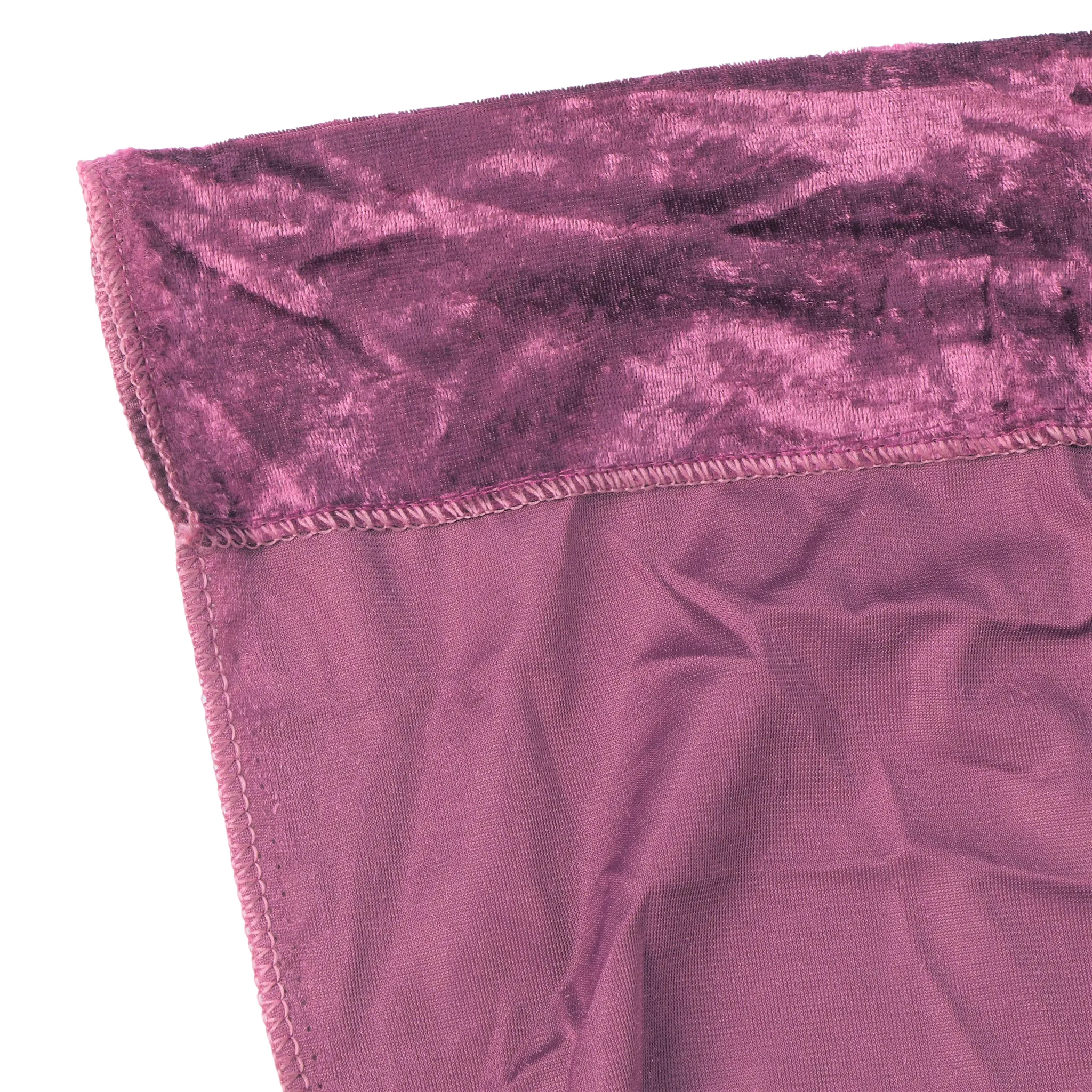 Velvet 16ft H x 52" W Drape/Backdrop Curtain Panel - Violet