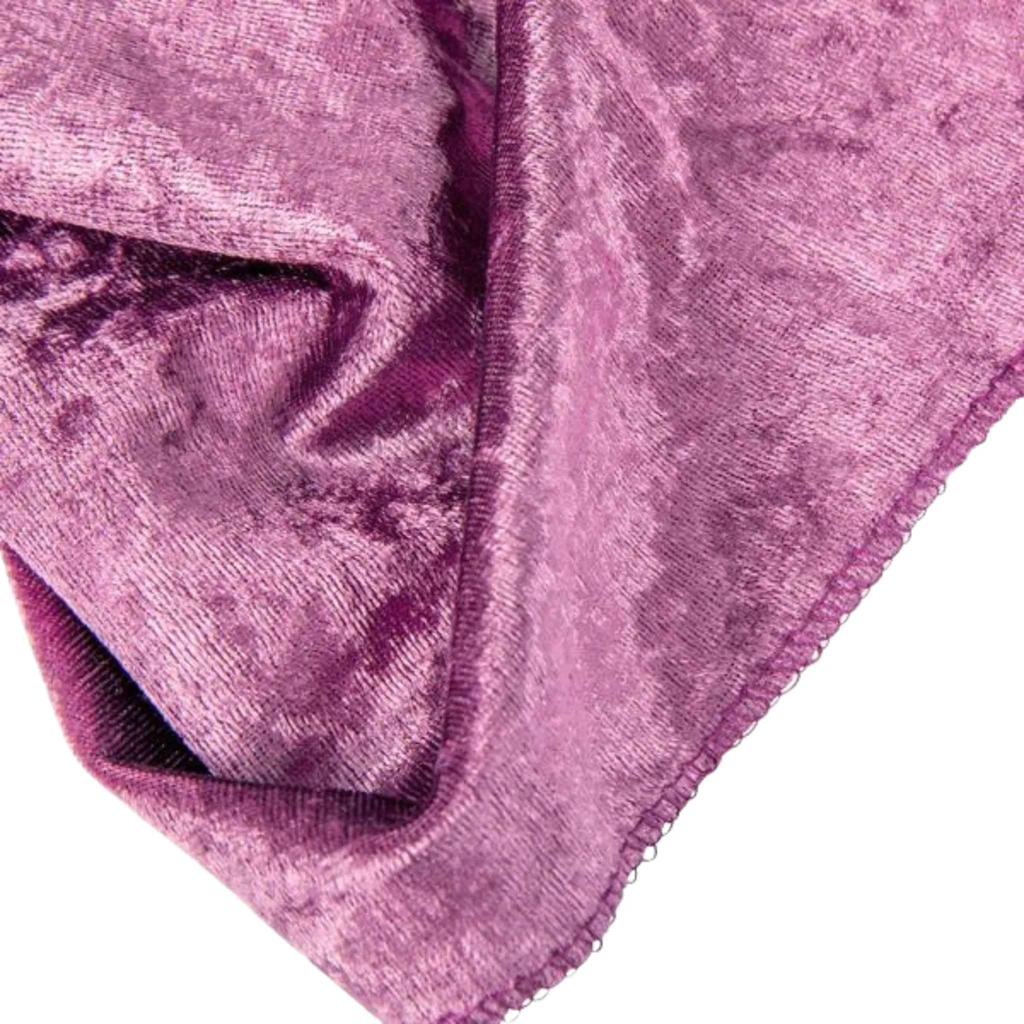 Velvet 16ft H x 52" W Drape/Backdrop Curtain Panel - Violet