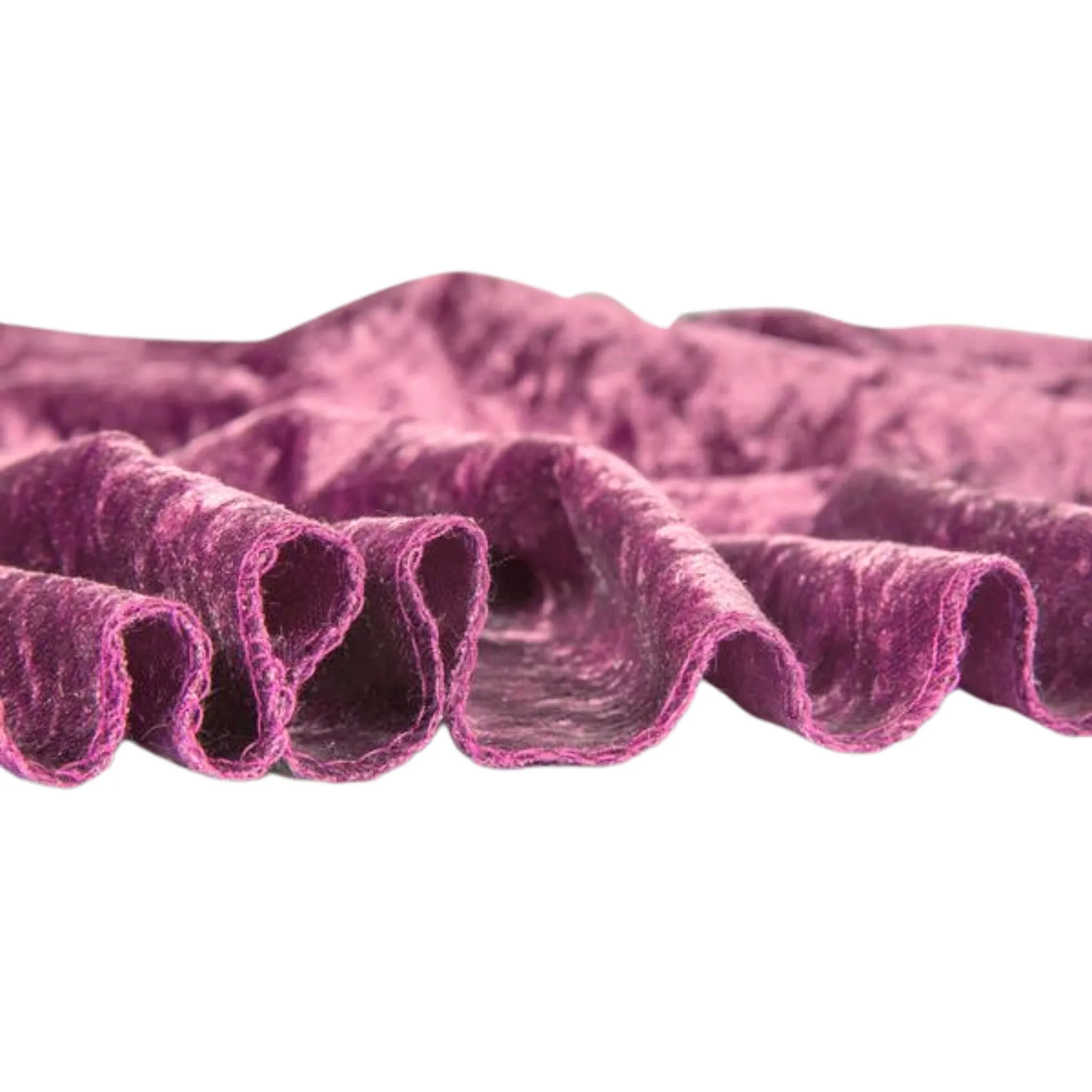 Velvet 16ft H x 52" W Drape/Backdrop Curtain Panel - Violet